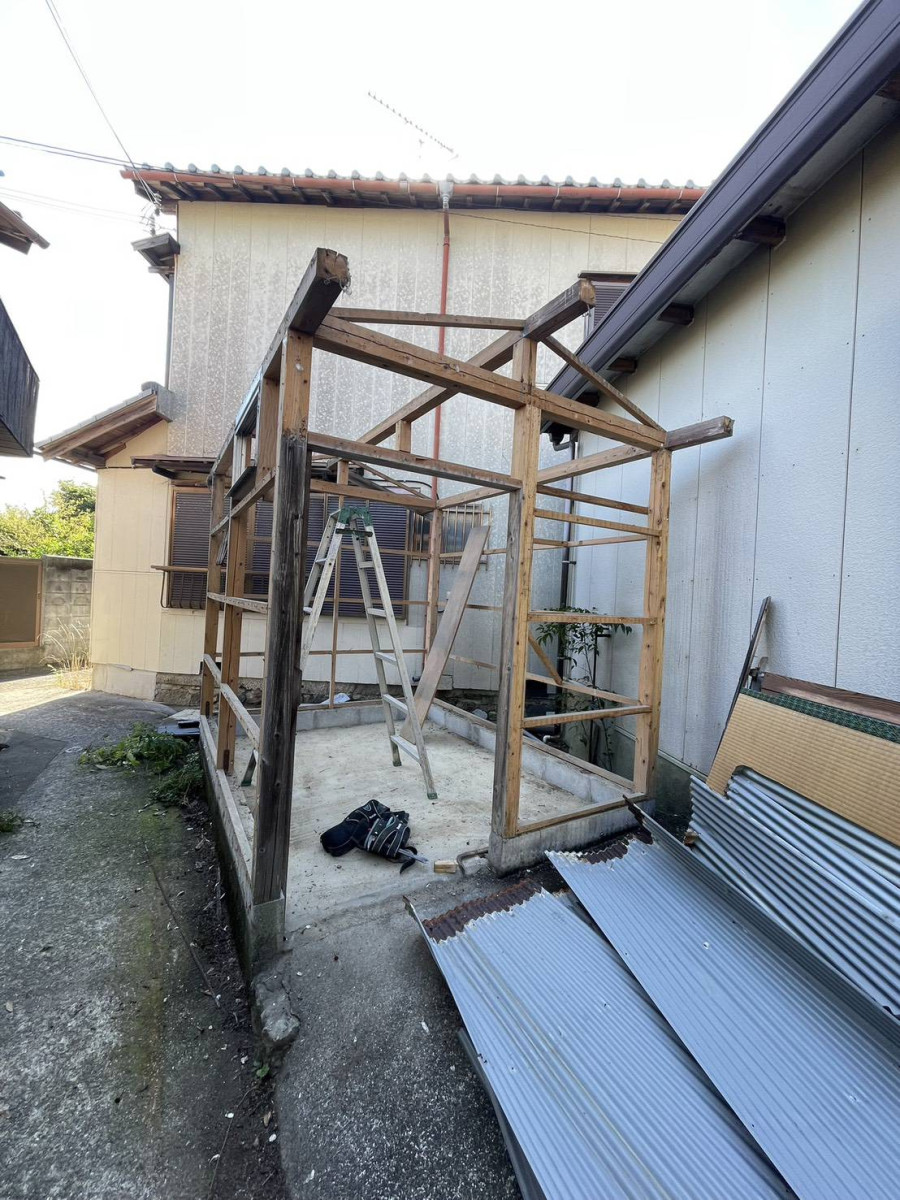 倉庫・小屋解体工事