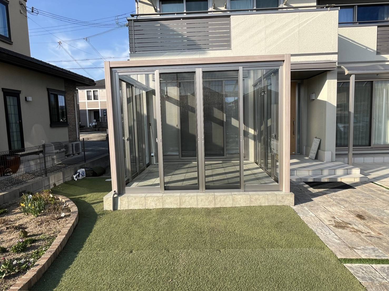 サンルーム設置工事